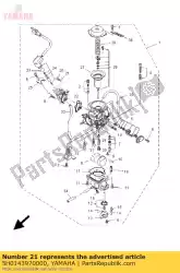 Aquí puede pedir junta tórica de Yamaha , con el número de pieza 5H0143970000: