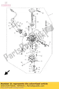 yamaha 5H0143970000 junta tórica - Lado inferior