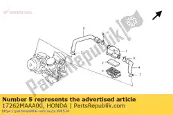 Here you can order the no description available at the moment from Honda, with part number 17262MAAA00: