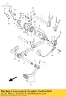 2521138A02, Suzuki, fork,gear shift suzuki vl vs vx vz 600 750 800 1985 1986 1987 1988 1990 1991 1992 1993 1994 1995 1996 1997 1998 1999 2000 2001 2002 2003 2004 2005 2006 2007 2008, New