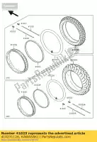 410231126, Kawasaki, bandrand, 22-17 kawasaki eliminator 125 , Nieuw