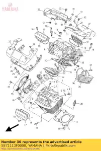 yamaha 5S71113F0000 piastra 3 - Il fondo