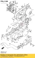 1148605H00, Suzuki, cushion,cl cove suzuki an burgman z a za  an400z an400aza an400zza an400 400 , New