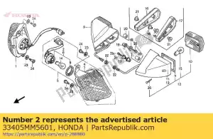 Honda 33405MM5601 cabo comp., r fr.w - Lado inferior