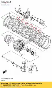 suzuki 2144142F20 tarcza sprz?g?a dr - Dół