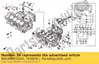 90048ME5000, Honda, boulon, étanchéité, 20mm honda cb cbf cbr cbrr (g) japanese domestic / nc23-100 400 600 750 900 1000 1100 1300 1986 1987 1988 1989 1990 1991 1992 1993 1994 1995 1996 1997 1998 1999 2000 2001 2002 2003 2004 2005 2006 2007 2008, Nouveau