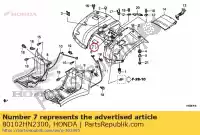 80102HN2300, Honda, guma, mocowanie akumulatora honda trx500fa fourtrax foreman trx250tm trx250tm1 500 250 , Nowy