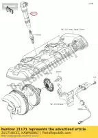 211710033, Kawasaki, bobina de encendido zr800ads kawasaki  kle klz ninja vulcan z zx 300 650 800 900 1000 2013 2014 2015 2016 2017 2018 2019 2020 2021, Nuevo