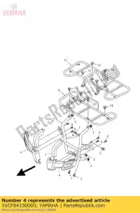 yamaha 1SCF84150000 damper 1 - Bottom side