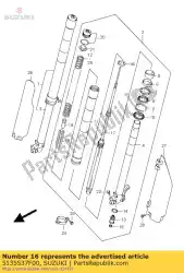Qui puoi ordinare rondella da Suzuki , con numero parte 5135537F00: