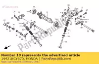 14421KCY670, Honda, rami? b, wahacz honda xr  r xr400r trx400ex fourtrax sportrax 400 , Nowy