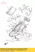 59C2173M0000, Yamaha, uszczelka 3 yamaha xp 500 2008 2009 2010 2011 2013 2014 2015 2016, Nowy