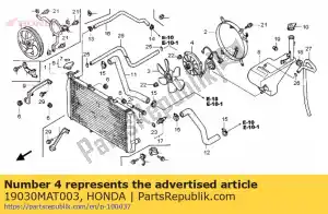 Honda 19030MAT003 wentylator zespo?u silnika - Dół