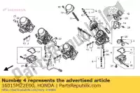 16015MZ2E00, Honda, conjunto de cámara, flotador (# 1) honda vfr  f cb hornet rvf r cbr vf magna c s f2 rossi fr sport rr fs super four cbf sa n na twin x t cbr600f cb1000f vf750c cb500 cbr1000f cb500s cb600f cb600f2 cbf600n cbf600na cbf600s cbf600sa 750 600 1000 500 , Nuevo