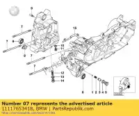 11117653418, BMW, stud bolt bmw c1 125 200 2000 2001 2002 2003 2004, New