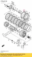 2144149H00, Suzuki, plaat, koppeling dr suzuki rm z250 gsxs1000az gsxs1000a gsxs1000fa 250 1000 , Nieuw