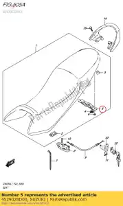 suzuki 4529028D00 delantero, asiento lo - Lado inferior