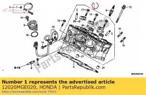 honda 12020MGE020 head assy., rr. cilindro - Il fondo