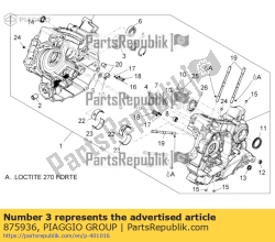 Aprilia 875936, Kogellager 25x62x17, OEM: Aprilia 875936