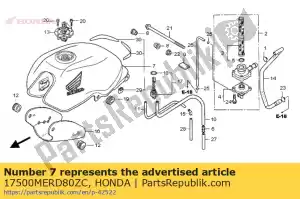 Honda 17500MERD80ZC set * type2 1 * - La partie au fond