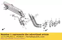 11711ML4611, Honda, aucune description disponible pour le moment honda cb 450 1986 1988, Nouveau