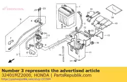 Aqui você pode pedir o cabo, chave magnética de partida em Honda , com o número da peça 32401MZ2000: