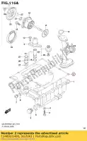 1148921H00, Suzuki, junta, cárter de óleo suzuki  gsx r gsx s 750 1000 2007 2008 2016 2017 2018 2019, Novo