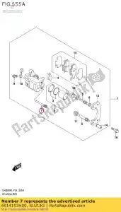 suzuki 6914103H00 pin,hanger - Bottom side