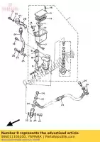 906011106200, Yamaha, Banda, mangueira 11 yamaha xvz 1300 1988 1989 1990 1991, Novo