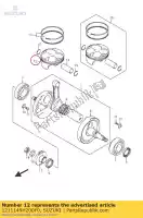 1211149H200F0, Suzuki, pistão suzuki rm z250 250 , Novo