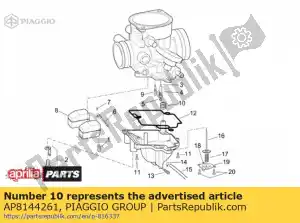 Piaggio Group AP8144261 balg - Onderkant