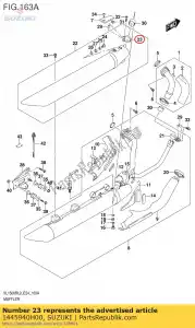 Suzuki 1445940H00 connecteur - La partie au fond