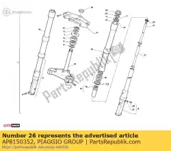 Here you can order the plug from Piaggio Group, with part number AP8150352: