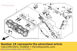 Aqui você pode pedir o comp, tubo de combustível em Honda , com o número da peça 16610MCJ003: