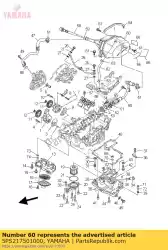 Here you can order the oil tank assy from Yamaha, with part number 5PS217501000: