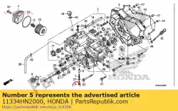Aqui você pode pedir o parafuso, configuração da válvula em Honda , com o número da peça 11334HN2000: