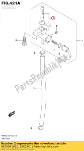 suzuki 4430041810 conjunto de filtros, combustível - Lado inferior