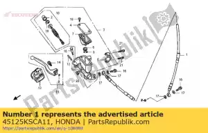 Honda 45125KSCA11 komp. w??a, fr. hamulec - Dół