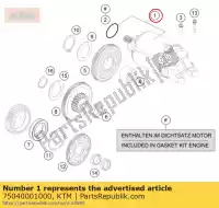 75040001000, KTM, motor e-starter cpl. 07 husqvarna ktm  duke enduro rally smc supermoto 690 701 2007 2008 2009 2010 2011 2012 2013 2014 2015 2016 2017, Novo