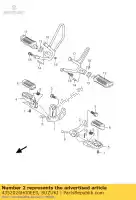 4352024H00EE3, Suzuki, Barre, repose-pieds d suzuki drz  l dr sm dr125sm 125sm 125 , Nouveau