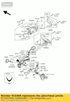 921601099, Kawasaki, amortisseur kawasaki er6f  a zx7rr ninja n zx7r p zx10 tomcat b zx12r gpz e f ex650 zx 10 zephyr 750 gpz1100 abs 7r 12r er 6f 650 1000 1200 1100 550 , Nouveau