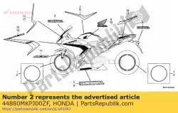 Ici, vous pouvez commander le kit bande de roue l auprès de Honda , avec le numéro de pièce 44880MKPJ00ZF: