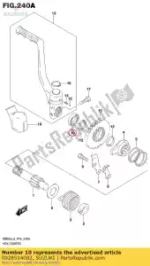 suzuki 0928514002 junta, aceite (14x24x6) - Lado inferior