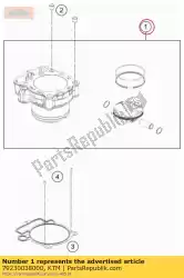 Ici, vous pouvez commander le cylindre et piston auprès de KTM , avec le numéro de pièce 79230038000: