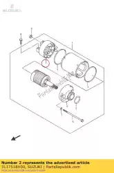 Here you can order the frame assy from Suzuki, with part number 3117518H00: