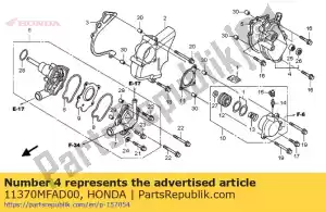 honda 11370MFAD00 cover comp., change - Bottom side