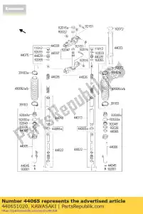 kawasaki 440651020 tuleja-przedni widelec zr550-a1 - Dół