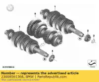 23008561368, BMW, albero di trasmissione bmw  1600 2010 2011 2012 2013 2014 2015 2016 2017 2018 2019 2020 2021, Nuovo