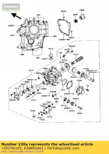 Kawasaki 130Z06100 ko?nierzowe ?rubowe - Dół