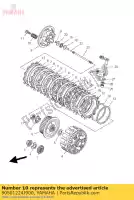 90501224J900, Yamaha, molla, compressione (4jh) yamaha fzr yz yzf 250 600 1994 1995 1996 1997 1998 1999 2000 2001 2002 2003 2004 2005 2006 2007, Nuovo